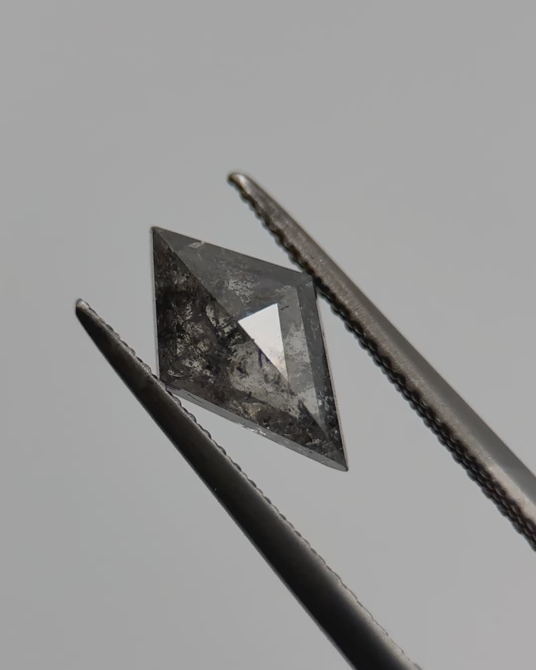 1.97ct Kite Shaped Loose Salt & Pepper Diamond Malleable Jewellers