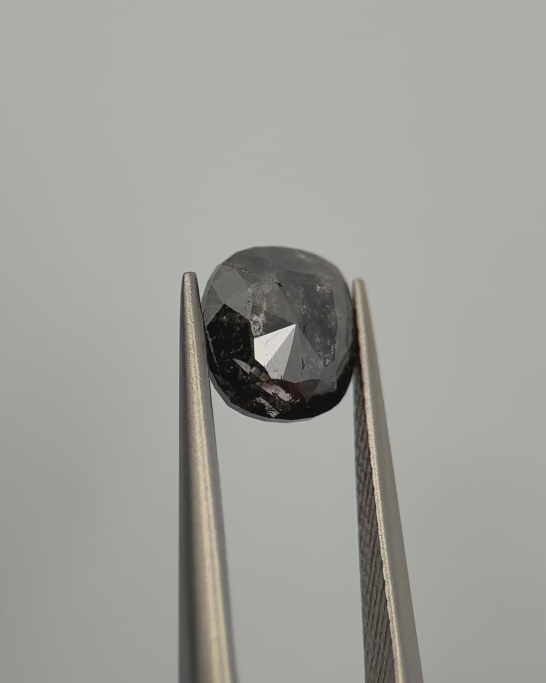 1.17ct Cushion Shaped Loose Salt & Pepper Diamond