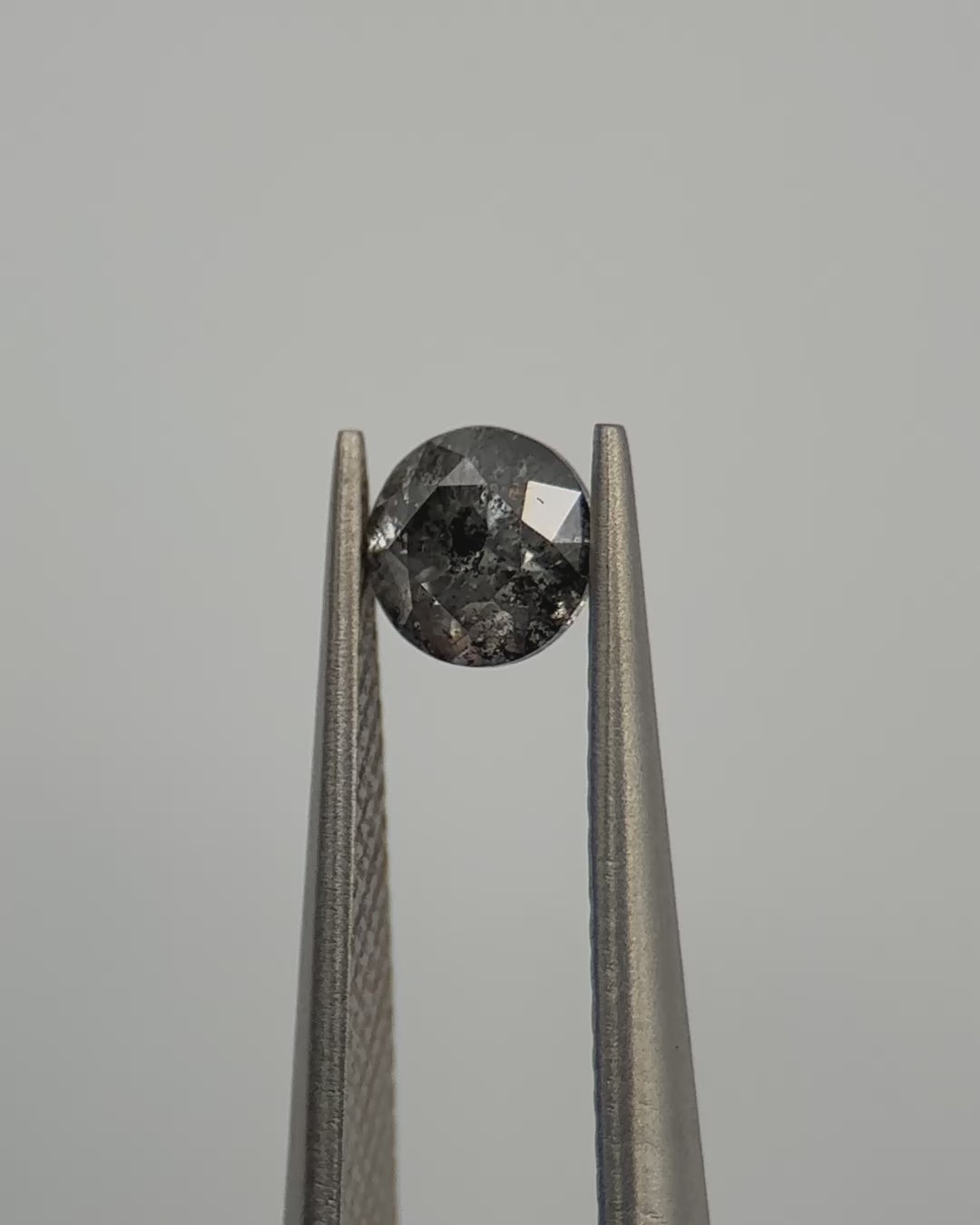 0.50ct Round Shaped Loose Salt & Pepper Diamond Malleable Jewellers