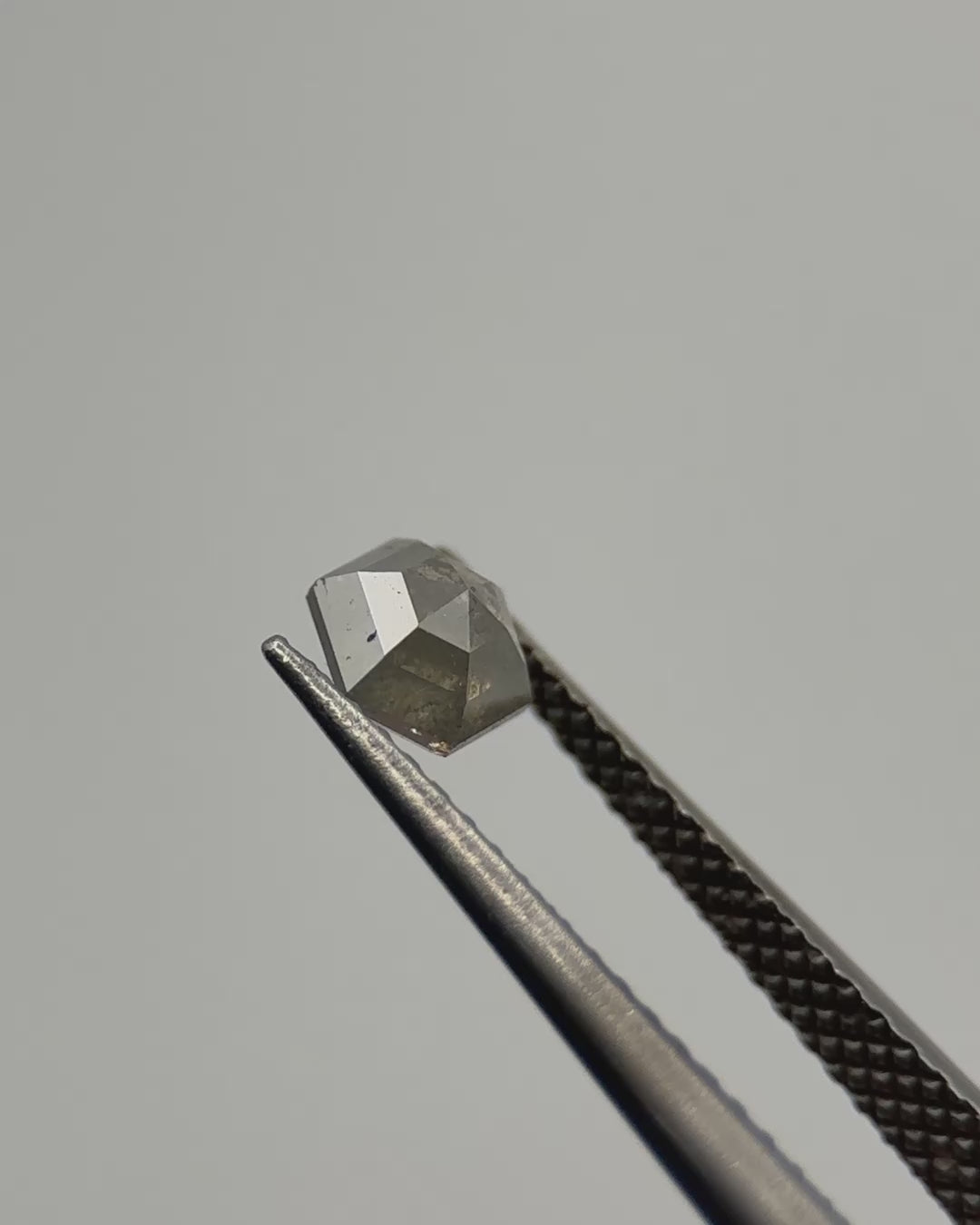 0.64 Hexagon Shaped Loose Salt & Pepper Diamond Malleable Jewellers
