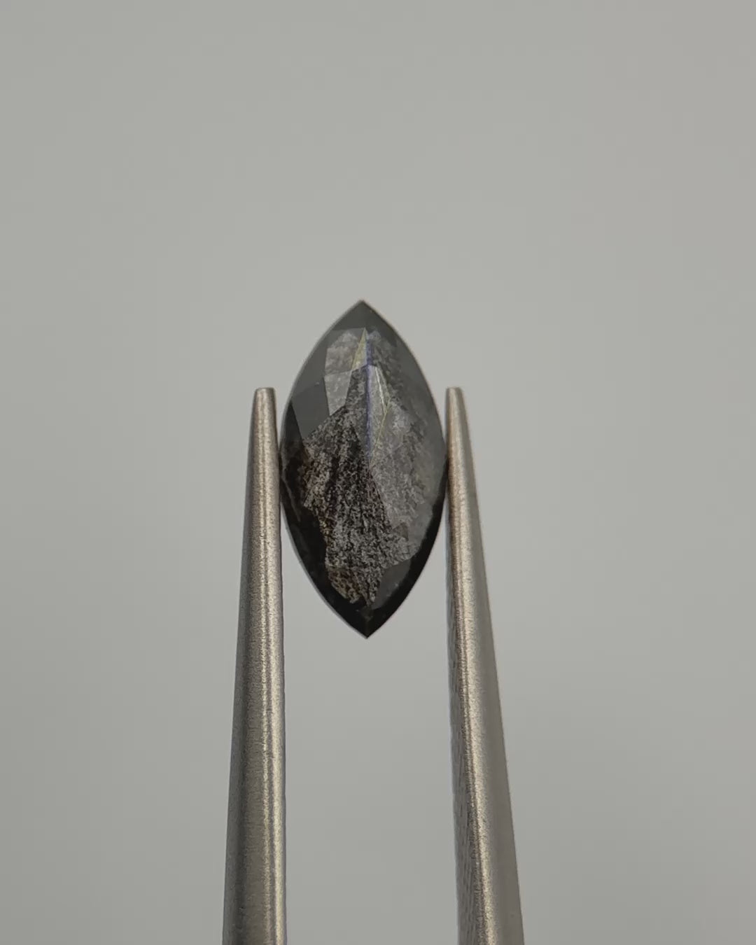 0.98ct Marquise Shaped Loose Salt & Pepper Diamond Malleable Jewellers
