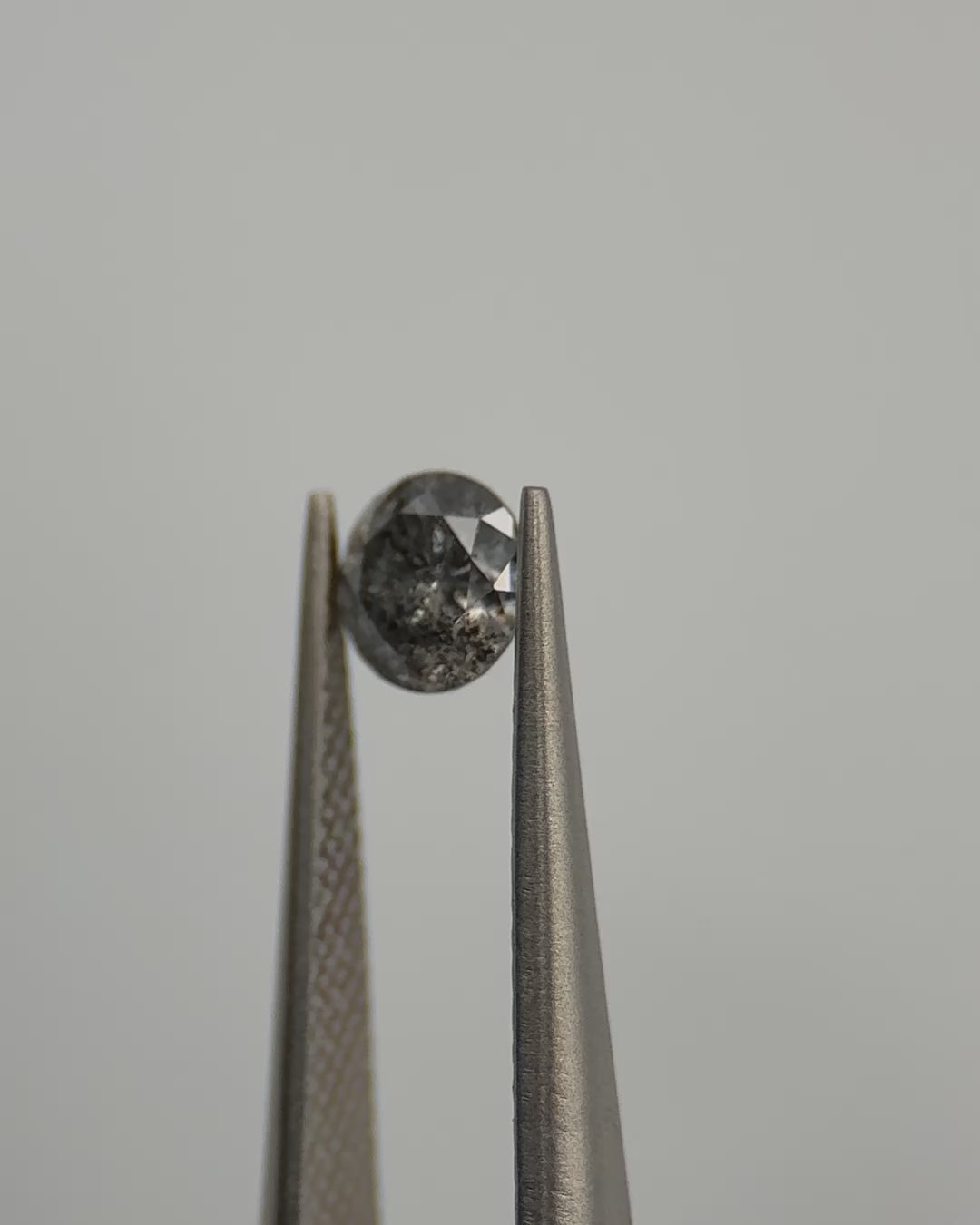 0.48ct Round Shaped Loose Salt & Pepper Diamond Malleable Jewellers