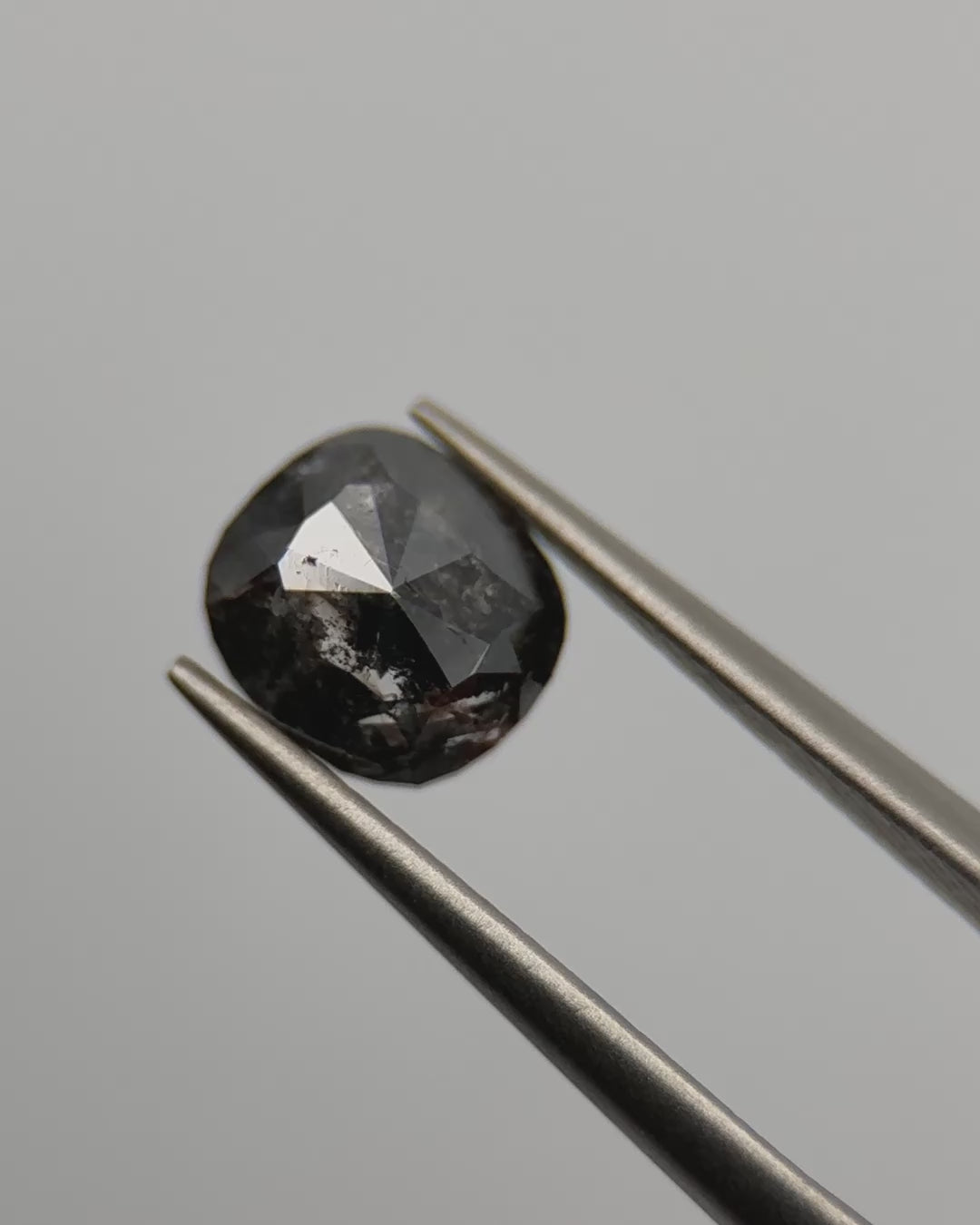 1.17ct Cushion Shaped Loose Salt & Pepper Diamond
