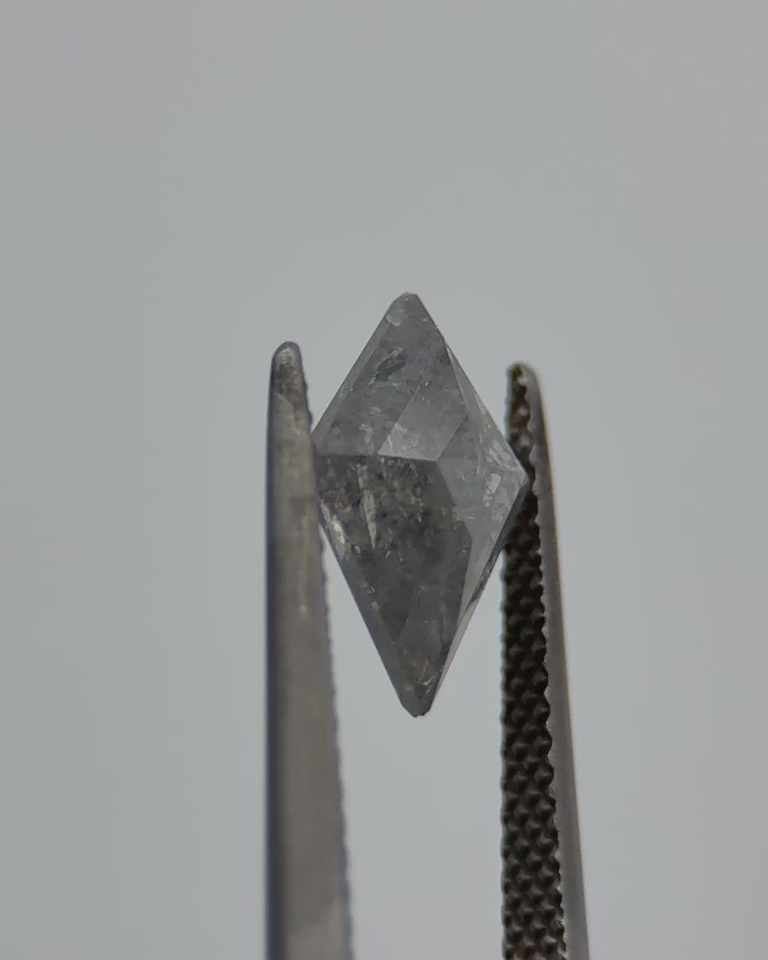 1.86ct Kite Shaped Loose Salt & Pepper Diamond Malleable Jewellers