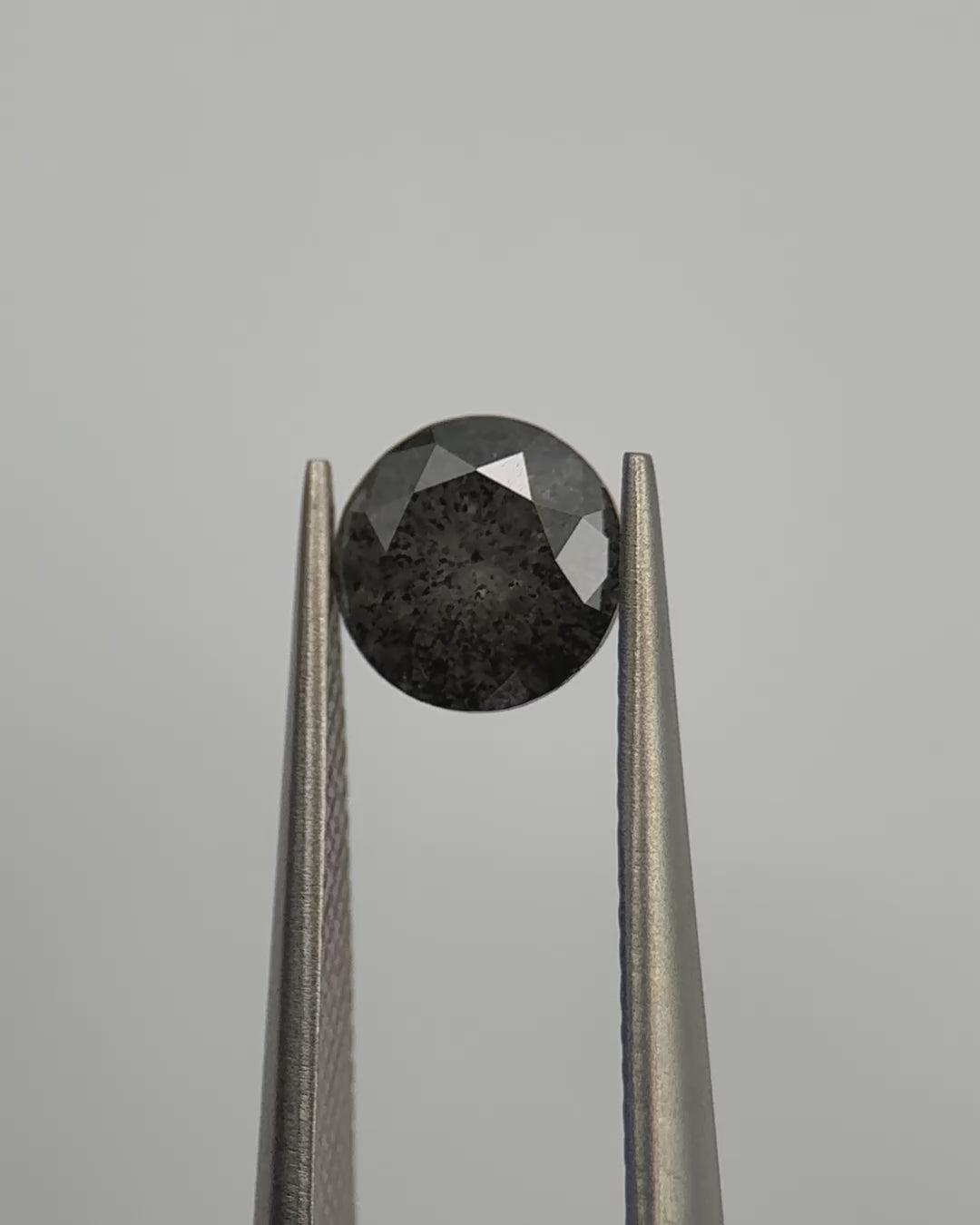 1.09ct Round Shaped Loose Salt & Pepper Diamond Malleable Jewellers