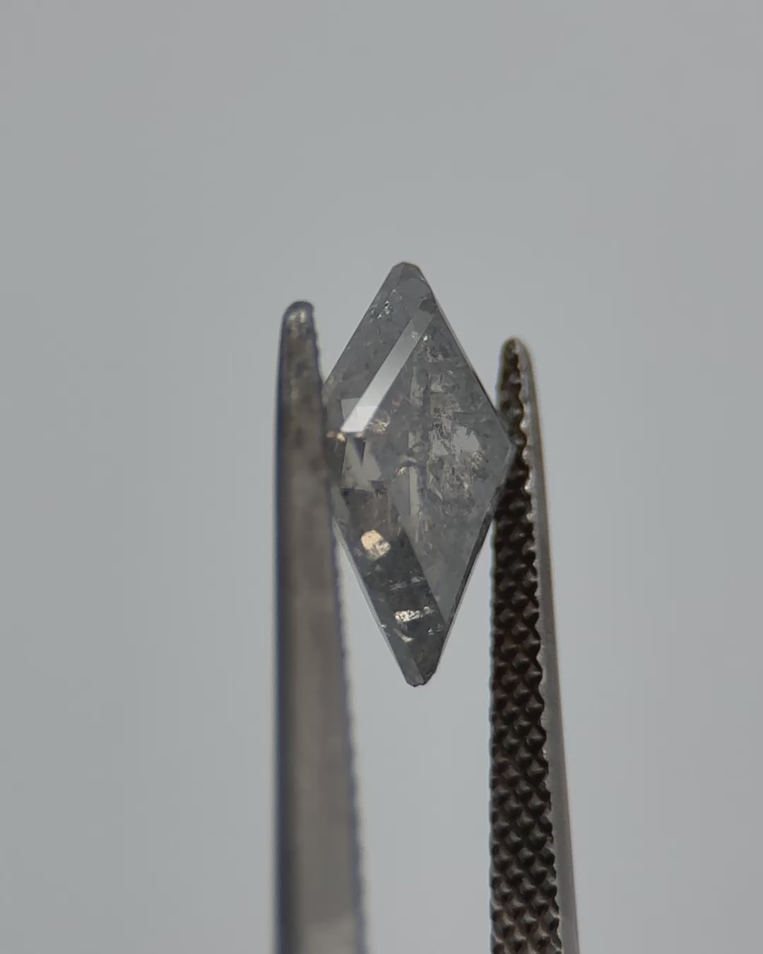1.86ct Kite Shaped Loose Salt & Pepper Diamond Malleable Jewellers
