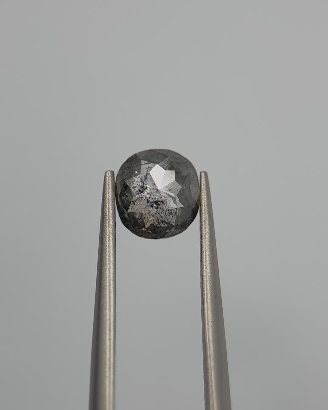 0.71ct Roval Shaped Loose Salt & Pepper Diamond Malleable Jewellers