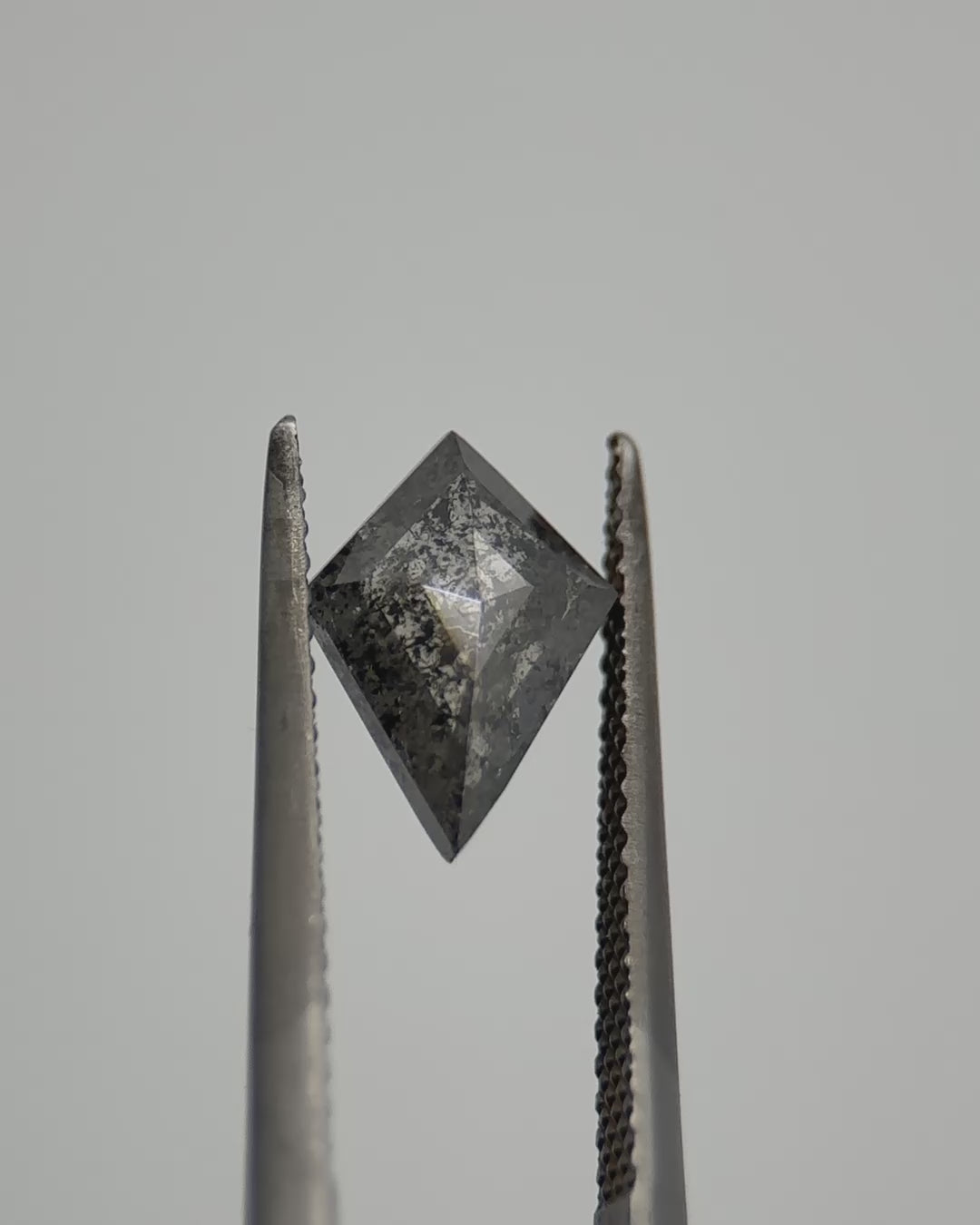 1.61ct Kite Shaped Loose Salt & Pepper Diamond Malleable Jewellers