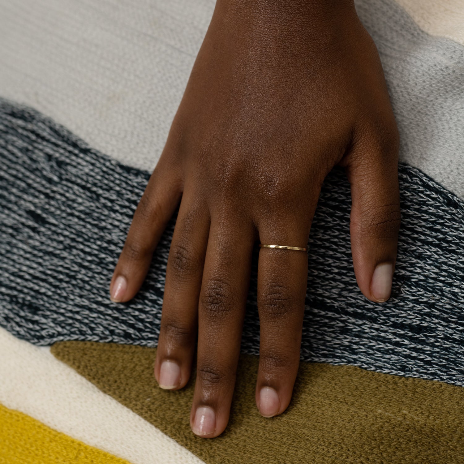 Rays Stacker in Yellow Gold - Malleable Jewellers